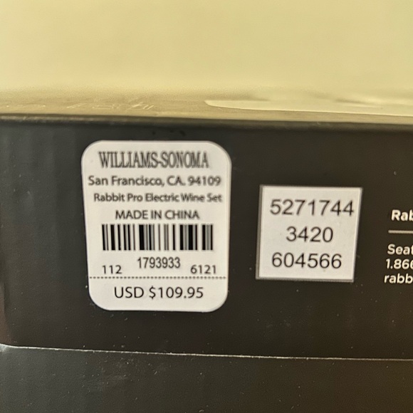 Rabbit Pro Electronic Wine Set (7 piece set) - Picture 3 of 3